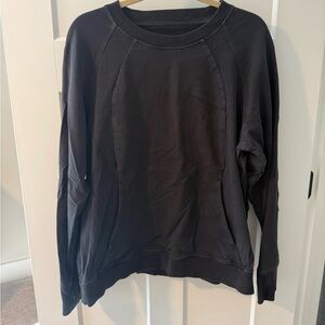Black Crewneck Sweatshirt